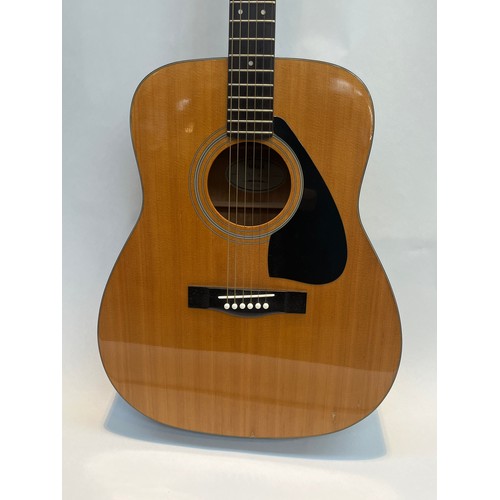 5084 - A Yamaha FG410 western style acoustic guitar, soft cased