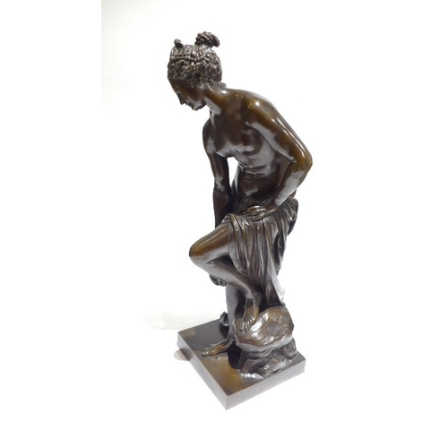 6101 - Ferdinand Barbedienne Foundry after Gabriel-Christophe Allegrain (1710-1795):  A 19th Century bronze... 