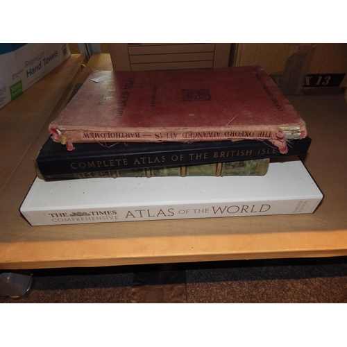 1475 - Four atlases including 'The Handy Royal Atlas', A. Keith Johnston