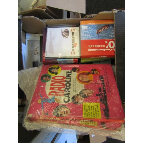 1537 - A collection of Radio Caroline and other pirate radio related ephemera