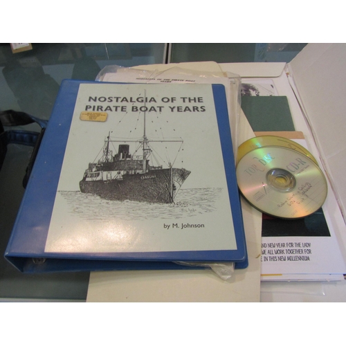 1537 - A collection of Radio Caroline and other pirate radio related ephemera