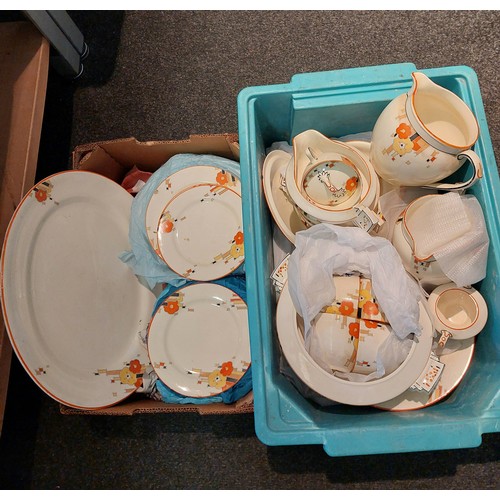 1474 - Two boxes of Homeleigh Ware 