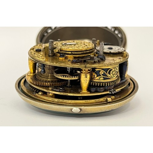 5269 - DANIEL GOM OF LYON: A mid 17th Century exceptionally large pair cased striking alarm coach watch, th... 