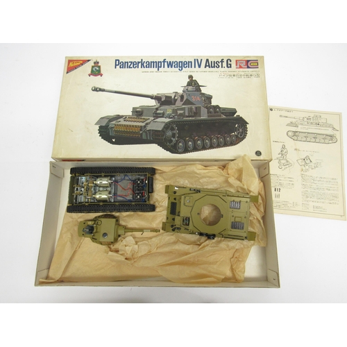 5076 - Five part built plastic model kits to include Tamiya 1:35 scale T-10 JSIII Soviet Union Army Heavy T... 