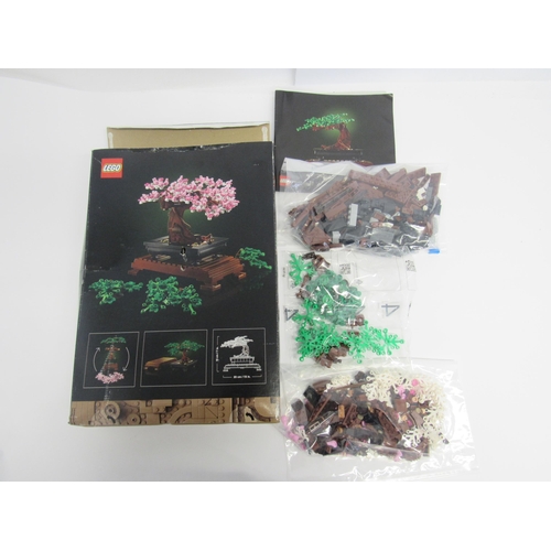 5026 - Two Lego sets comprising #10281 Botanical Collection Bonsai Tree and #60057 Lego City Camper Van, lo... 