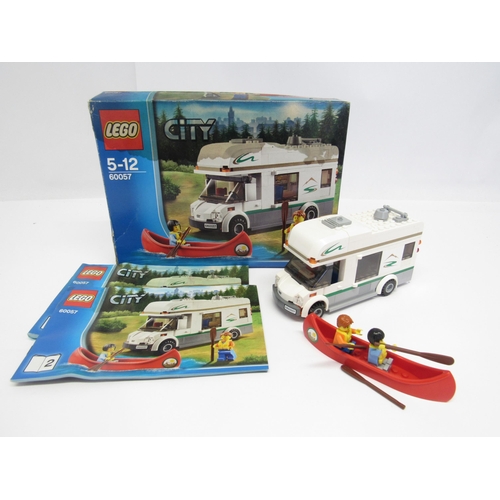 5026 - Two Lego sets comprising #10281 Botanical Collection Bonsai Tree and #60057 Lego City Camper Van, lo... 