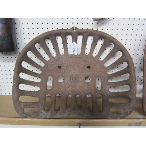 7035 - A 'Stodard' implement seat