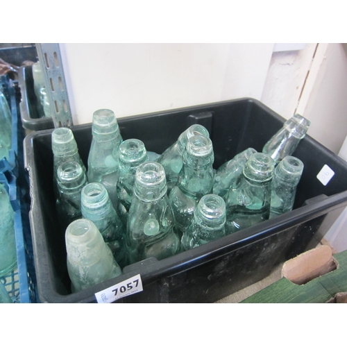 7057 - A box of codd bottles