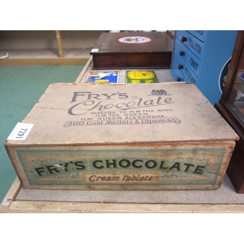 7291 - A vintage Frys Chocolate box