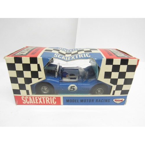 5071 - Five boxed Triang Scalextric slot racing cars to include C3 Javelin, C4 Electra, C79 Offenhauser Fro... 