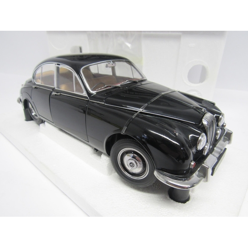 5111 - A boxed Paragon Models PA-98311 1:18 scale diecast model 1967 Daimler 250 V8 in black