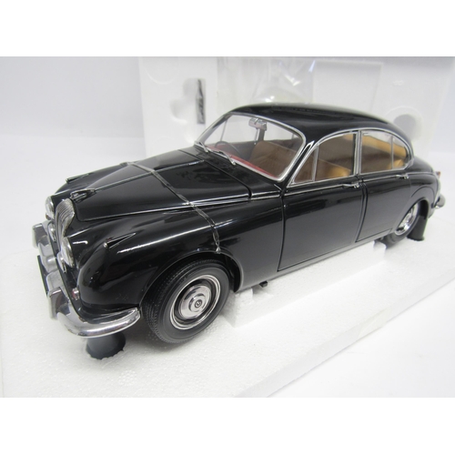 5111 - A boxed Paragon Models PA-98311 1:18 scale diecast model 1967 Daimler 250 V8 in black