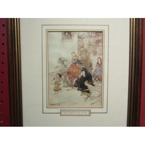 4072 - An Arthur Rackham early 20th Century coloured lithograph 