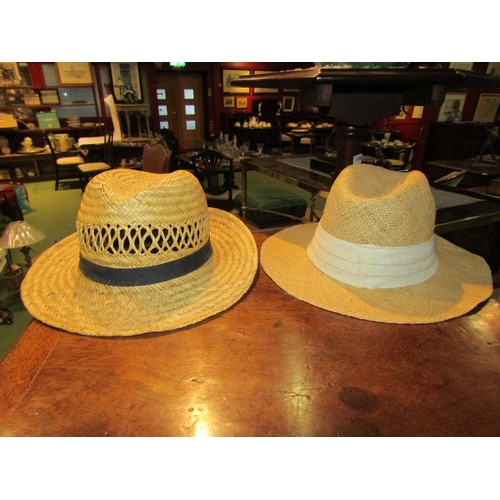 4189 - Four gents summer hats