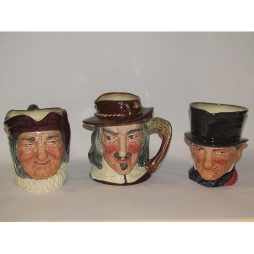 4245 - Three Royal Doulton Character jugs, including Izaak Walton