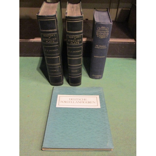 4408 - C.J JACKSON 'An Illustrated History of English Plate', London, Country Life/Batsford, 1911, 2 volume... 