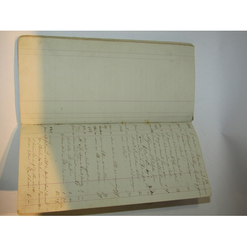 4269 - A 19th Century French receipt/accounts book with written contents