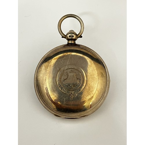 5146 - J.G GRAVES OF SHEFFIELD: A 19th Century silver full hunter pocket watch, enamelled Roman dial with b... 