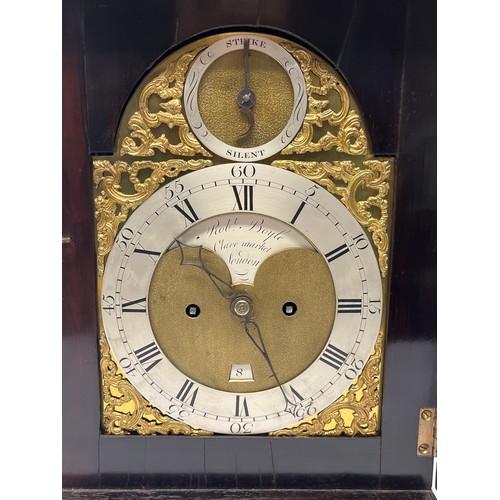 5011 - ROBERT BOYLE OF CLARE MARKET, LONDON (abt. 1734 - bef. 1797): A George III striking bracket clock, t... 