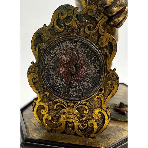 5024 - An exceptionally rare early 17th Century Augsburg automaton clock in the form of a rampant lion, tho... 