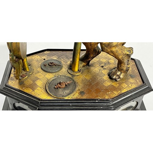 5024 - An exceptionally rare early 17th Century Augsburg automaton clock in the form of a rampant lion, tho... 