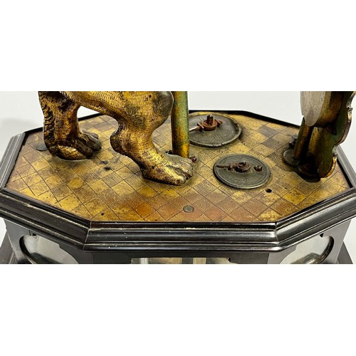 5024 - An exceptionally rare early 17th Century Augsburg automaton clock in the form of a rampant lion, tho... 