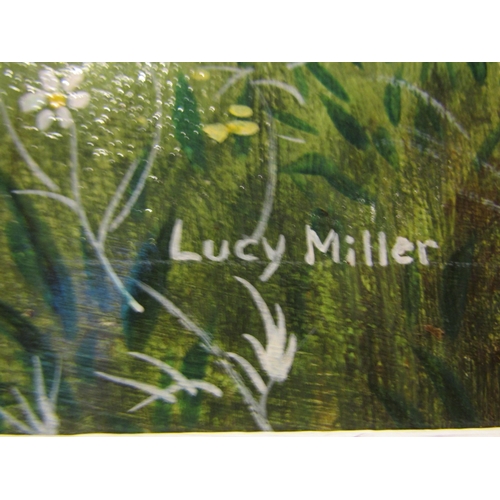 1079 - LUCY MILLER: An acrylic on board entitled 