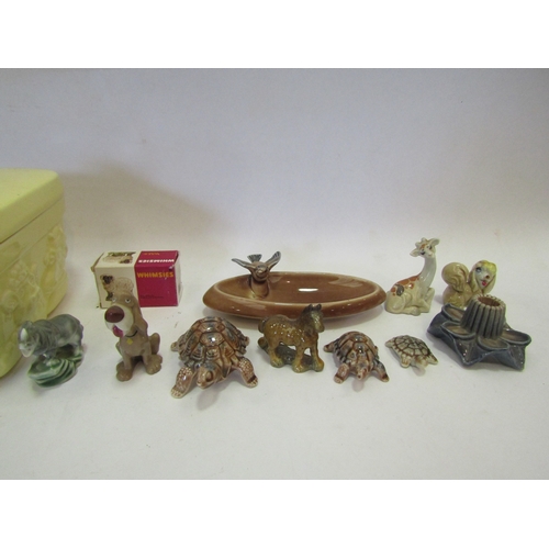 1264 - A large group of Wade Whimsies and other various Wade collectables