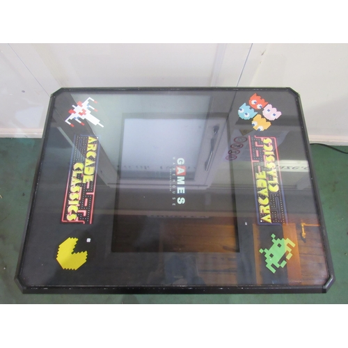 5007 - An Arcade Classics two player cocktail arcade machine, programmed with 60 games, in c.1980 vintage c... 