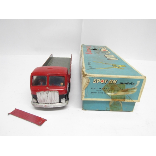 5121 - Five repainted Triang Spot-On diecast model commercial vehicles in original blue card boxes, to incl... 