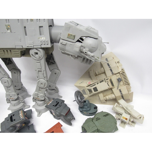 5017 - A collection of loose and playworn vintage LFL Kenner/Palitoy Star Wars vehicles, Mini Rigs, accesso... 