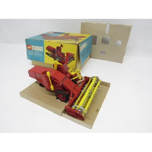 5123 - Four boxed Corgi Toys diecast vehicles to include 1111 Massey-Ferguson 780 Combine Harvester, 1128 P... 