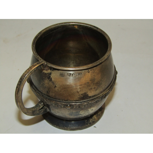 4242 - An early 20th Century silver christening jug by Charles S Green and co.