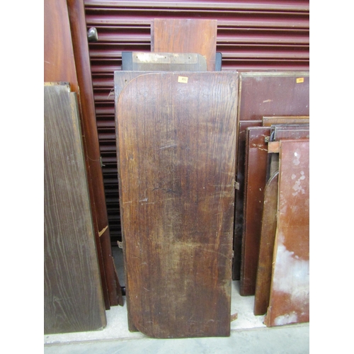 2070 - A bundle of Georgian and later oak and hardwood timbers