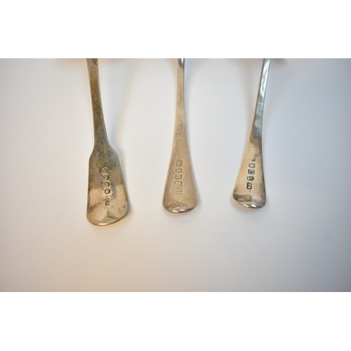 8114 - A Richard Crossley silver sifting spoon London 1798. Edward Farrell sifting spoon, London1821 togeth... 