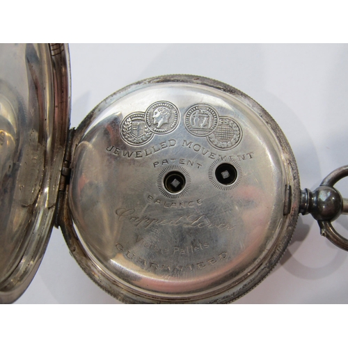 1228 - A group of silver pocket watches including an 