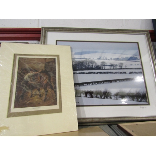 1158 - Four prints including limited edition photographic example titled 