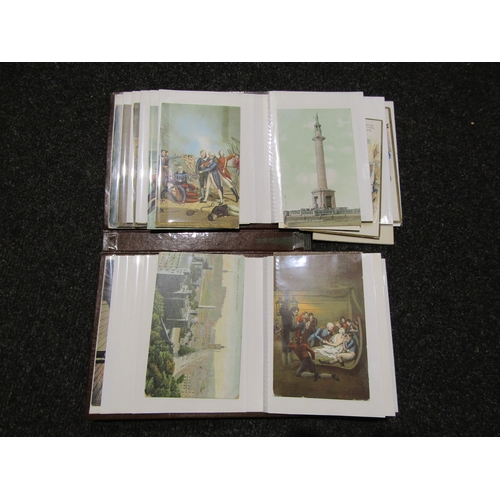 1311 - A collection of prints and postcards relating to Nelson and Napoleon Bonaparte