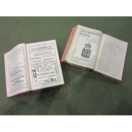 4095 - Two Kelly's directories of Suffolk & Norfolk 1929 and 1937