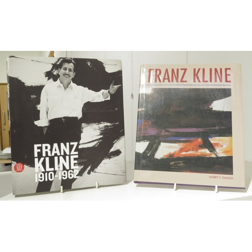 8272 - Two volumes including Franz Kline (1910 - 1962). Hardcover Landmark exhibition catalogue ISBN 88-762... 