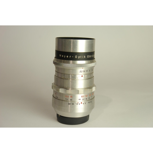 6053 - A Meyer Optik Gorlitz Trioplan f2.8 100mm lens