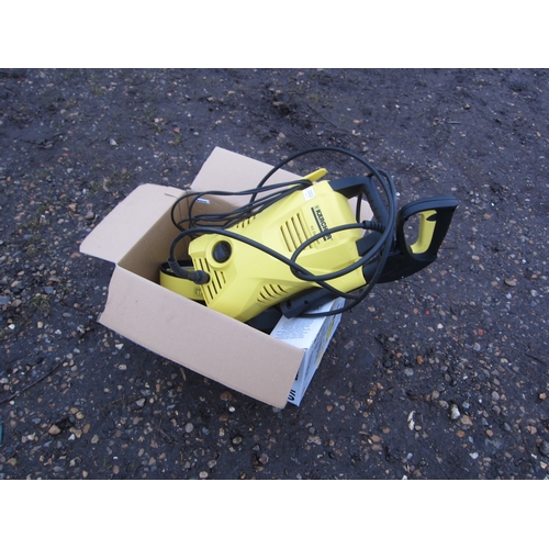 3353 - A boxed Karcher pressure washer.  DTI FAILURE:  Please see our information pages