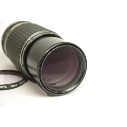 6028 - A Pentax ME Super 35mm w/Pentax-M Zoom 80-200mm F4.5 lens & A Pentax MZ-10 35mm SLR w/ Pentax-F 35-8... 