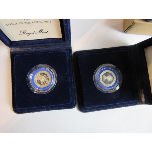 4305 - Two cased and boxed Royal mint 