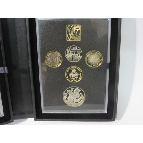 4306 - Three cased and boxed Royal mint proof coin sets for 2018, 2019 and 2020