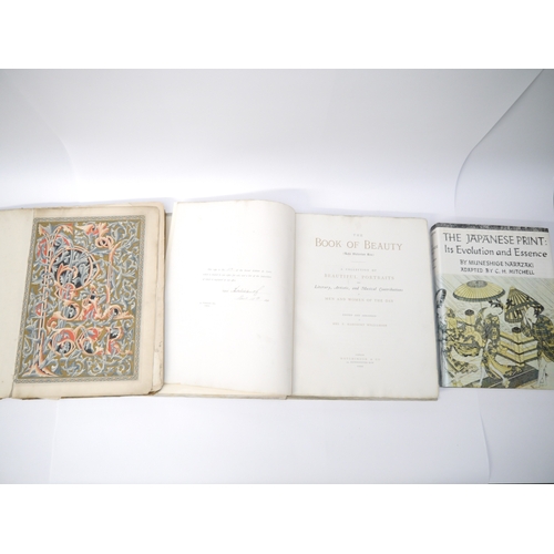 9040 - Five assorted folio volumes, including Owen Jones: 'The Psalms of David Illuminated', [London: Day &... 