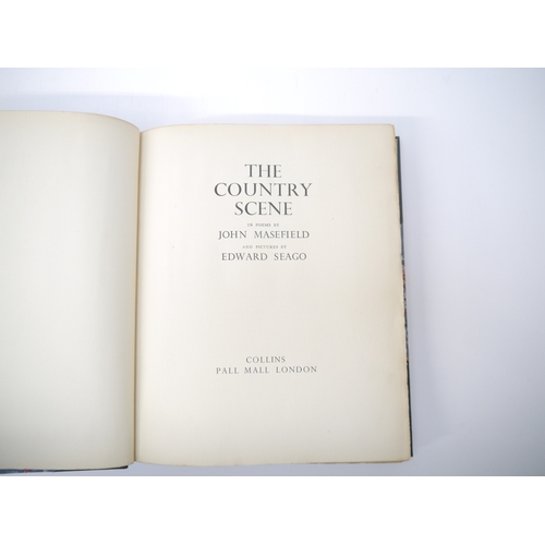 9043 - Edward Seago (illustrated) & John Masefield: 'The Country Scene', London, Collins, [1937], 1st editi... 