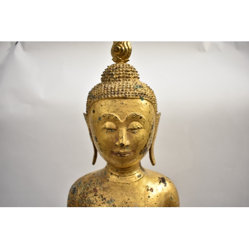 8629 - An Ayutthaya standing Buddha in the U Thong B Style with hands held up in 