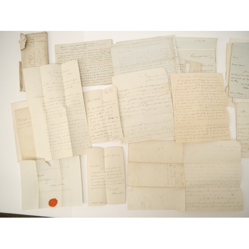 9337 - (Royal Hospital Chelsea.) A collection of Autograph Letters Signed, certified copy letters, extracts... 