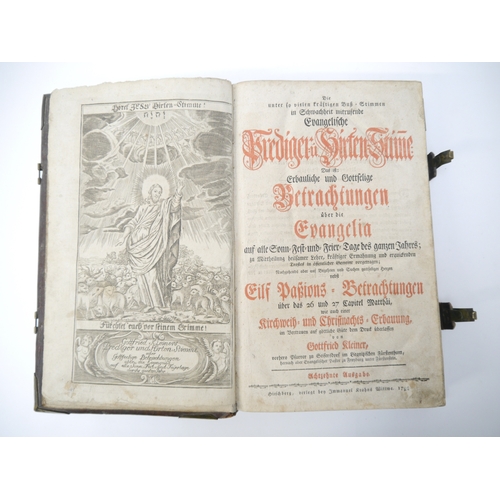 9344 - Gottfried Kleiner (1691-1767): 'Die unter so vielen kräftigen Buss-Stimmen in Schwachheit mitrufend... 